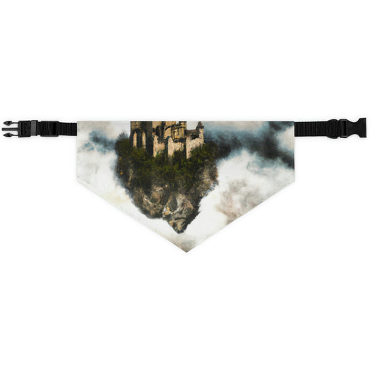 Mystic Castle in the Sky - The Alien Pet Bandana Collar