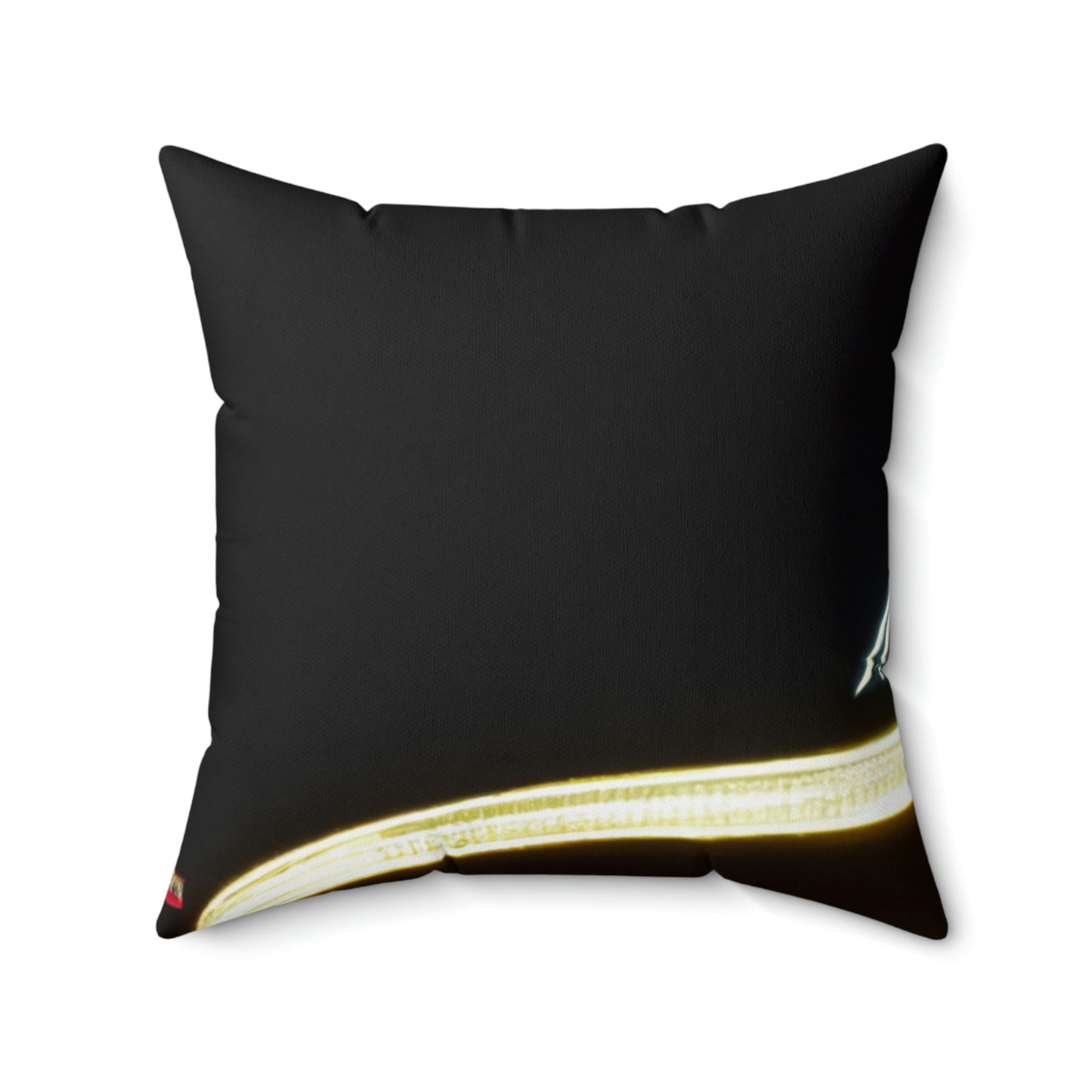 "Carousel Nights: A Glimmer of Starlight" - Das Alien Square Pillow