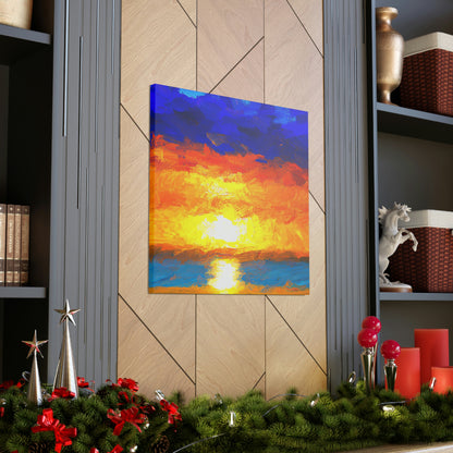 Sunrise Seascape Artist - Peter Ocean - Canvas