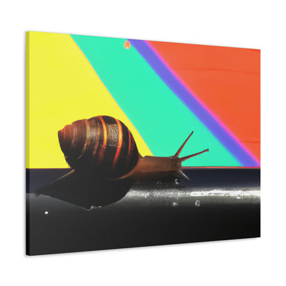 "Rainbow Pot of Gold: A Snail's Slow Trek" - The Alien Canva