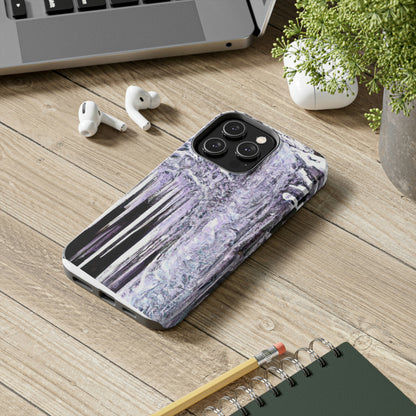 "Frost-Tipped Falls of Glistening Grief" - The Alien Tough Phone Cases