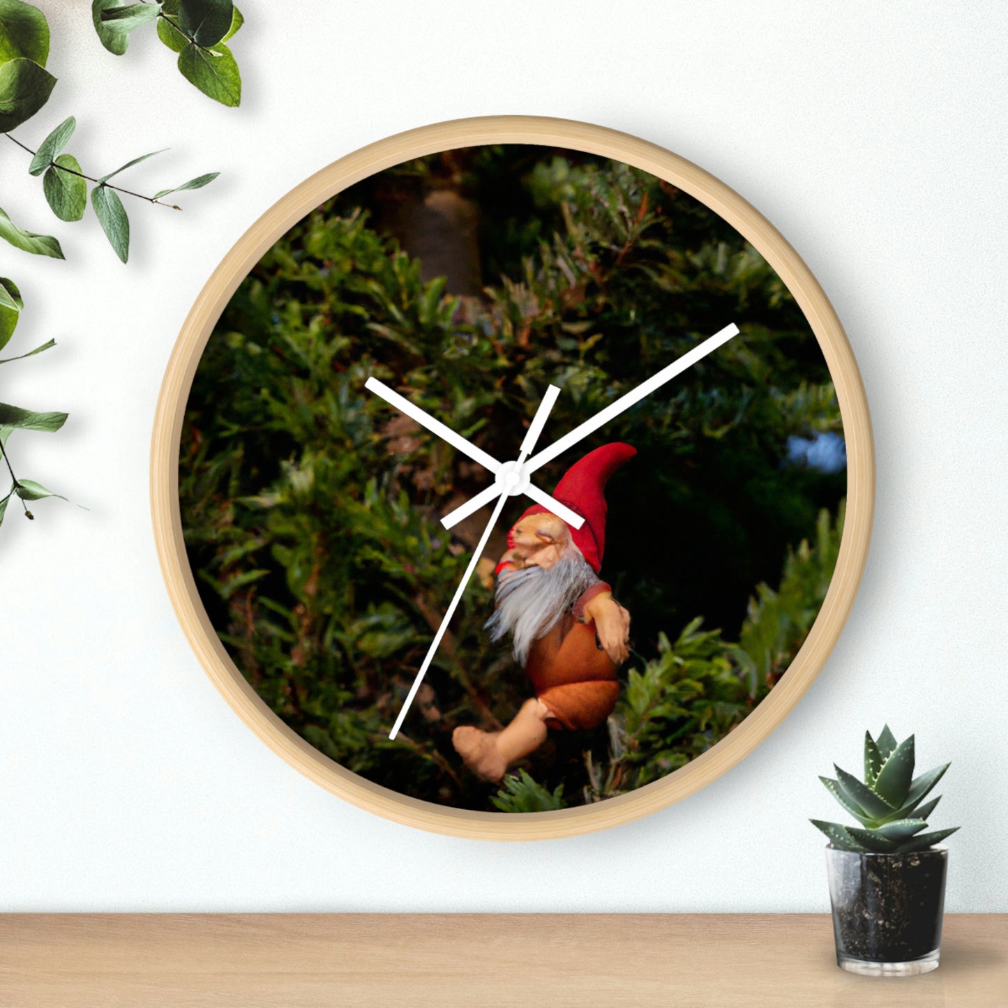 The Gnome's High-Rise Adventure - The Alien Wall Clock