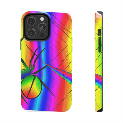 "A Spinnerette's Prismatic Web" - The Alien Tough Phone Cases