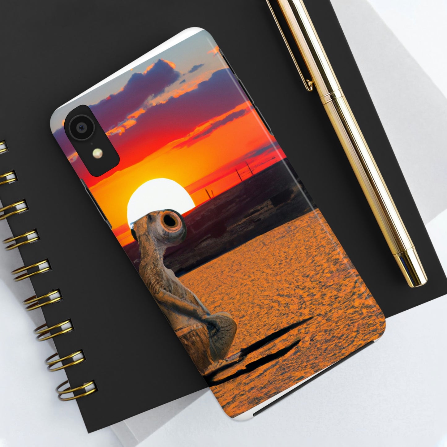 "Farewell to the Horizon" - Die Alien Tough Phone Cases