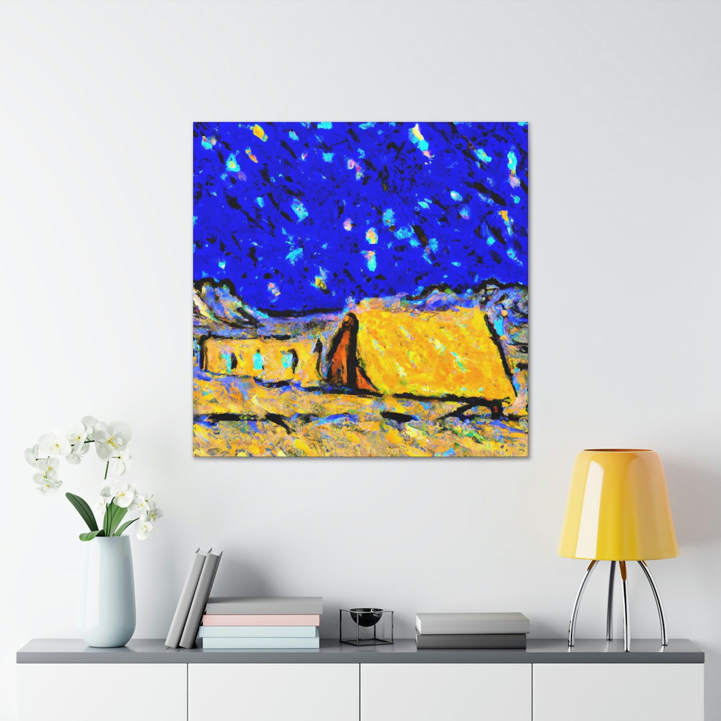 "Enchanted Sands of the Night Sky" - The Alien Canva