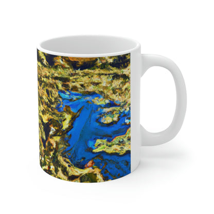 "Invasion of the Pond Monsters" - The Alien Ceramic Mug 11 oz