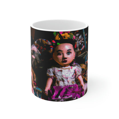 "Broken Playthings in the Dark." - The Alien Ceramic Mug 11 oz