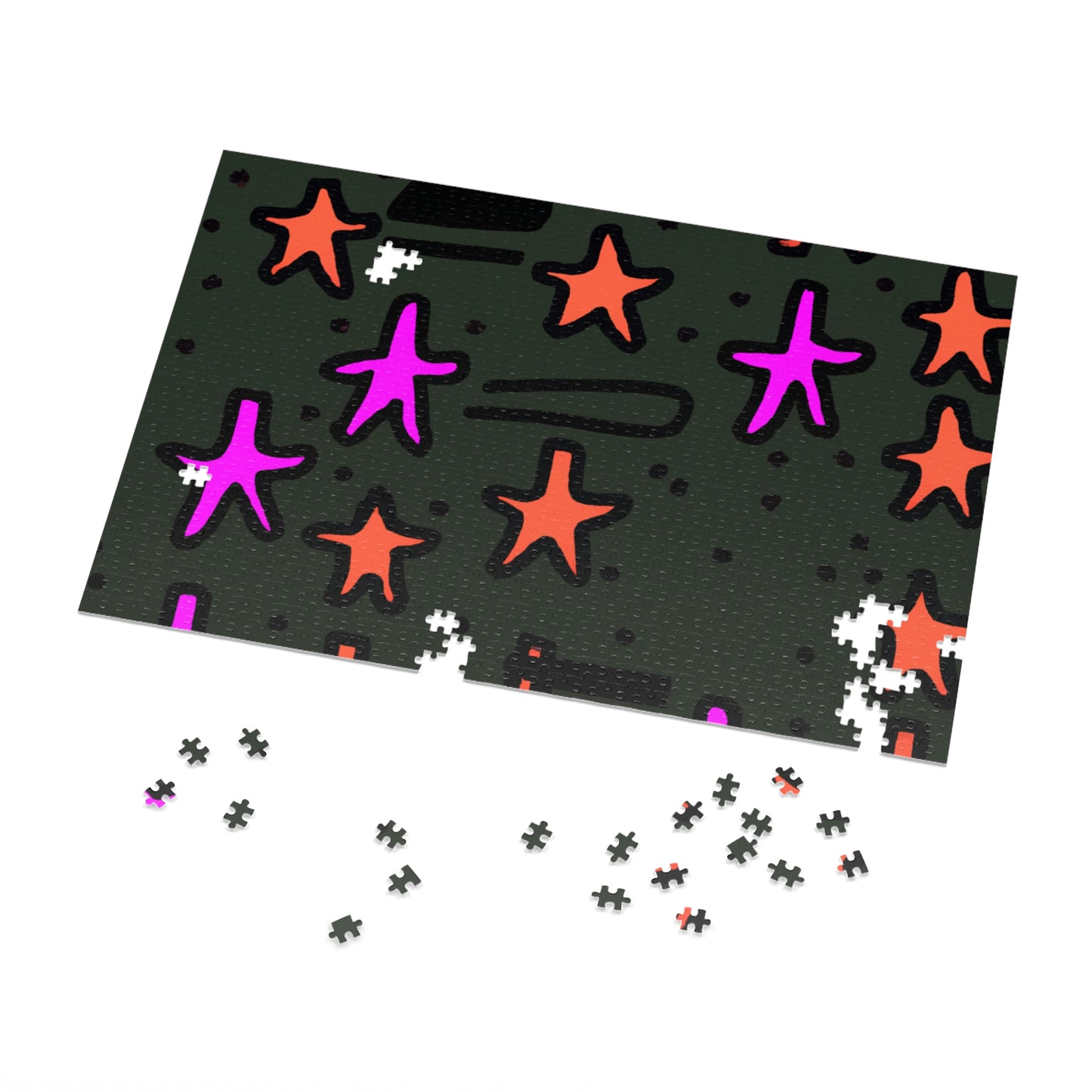 "Abandoned in the Glittering Night Sky" - The Alien Jigsaw Puzzle