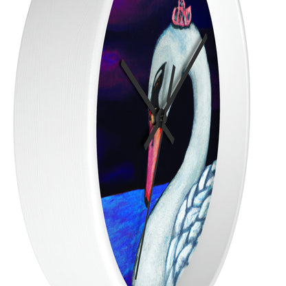 "El lamento de un cisne: los cielos viudos" - El reloj de pared alienígena