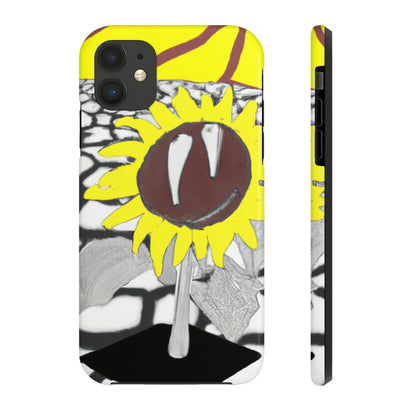 "A Sunflower Withering on a Parched Field" - The Alien Tough Phone Cases