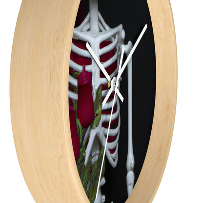 "The Skeletal Romantic" - The Alien Wall Clock