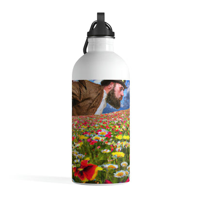 "A Blissful Tour of Floral Splendor" - The Alien Stainless Steel Water Bottle