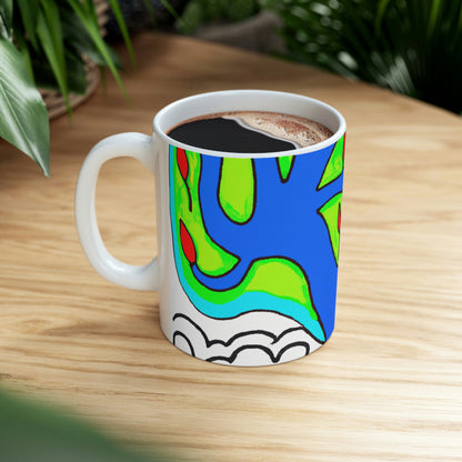 "The Cavernous Everglow" - The Alien Ceramic Mug 11 oz