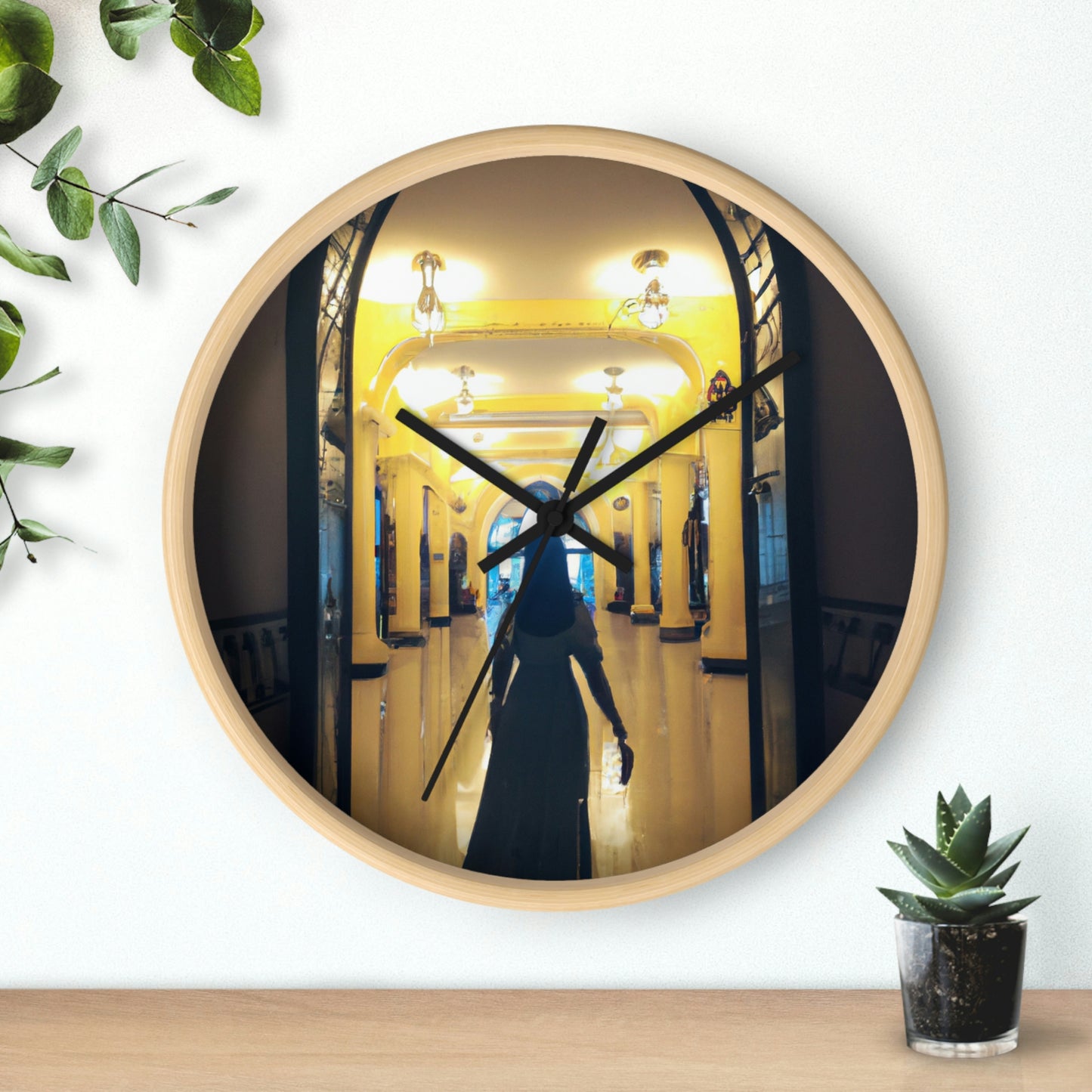 "Escape From the Enchanted Palace" - The Alien Wall Clock