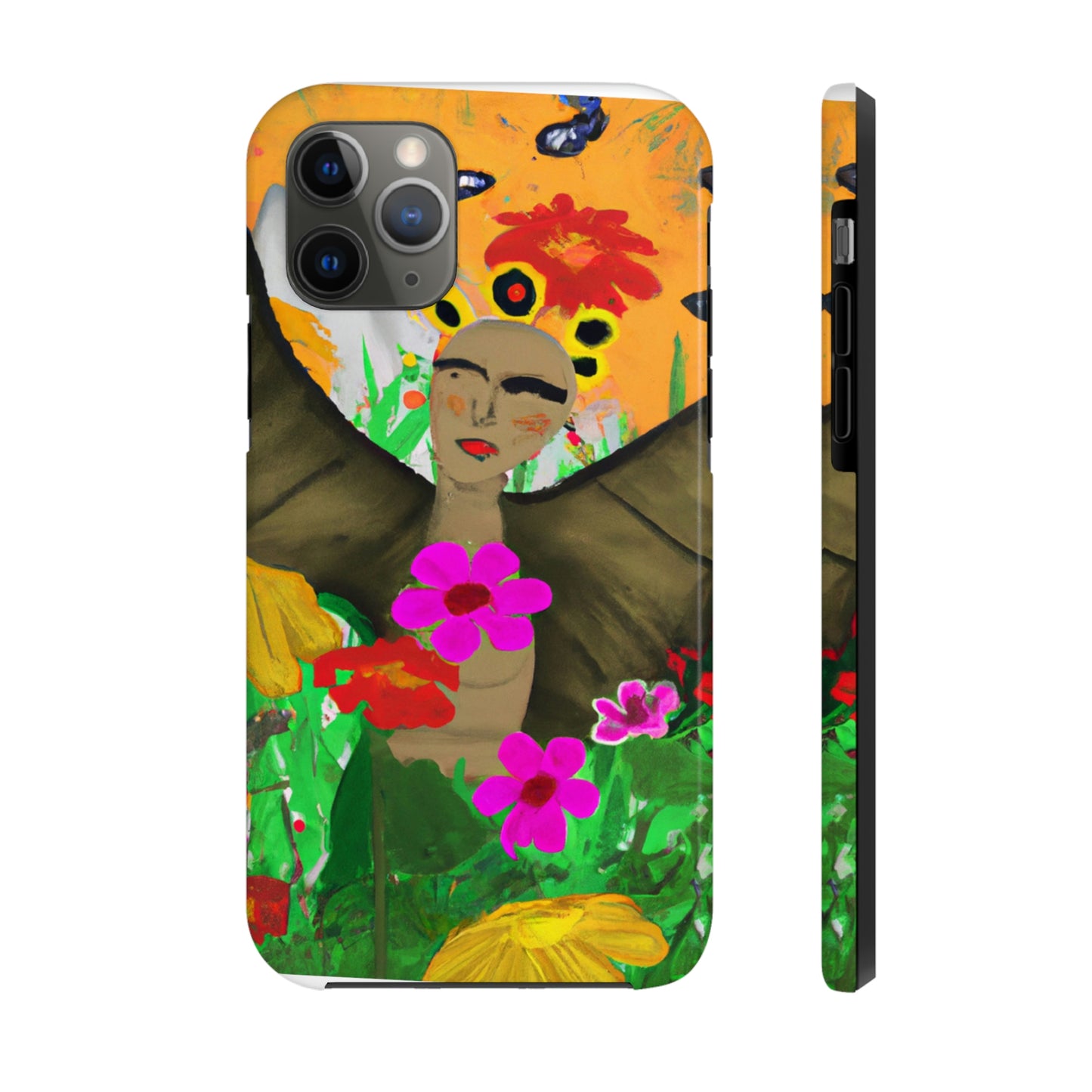 "Schmetterlingsballett auf der Wildblumenwiese" - Die Alien Tough Phone Cases