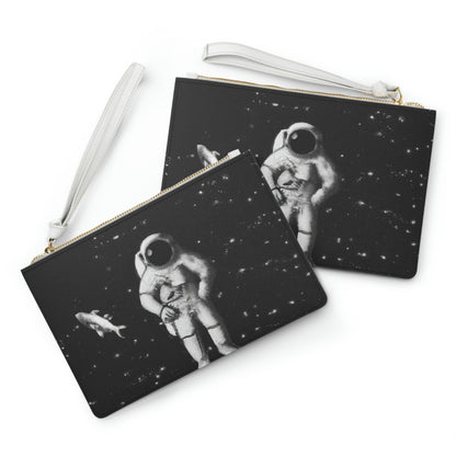 "A Celestial Sea Dance" - Die Alien Clutch Bag