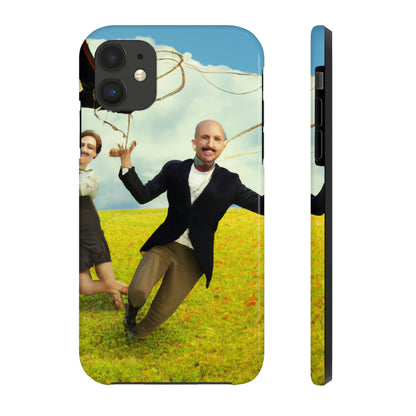 "A Kite Day in the Meadow" - The Alien Tough Phone Cases