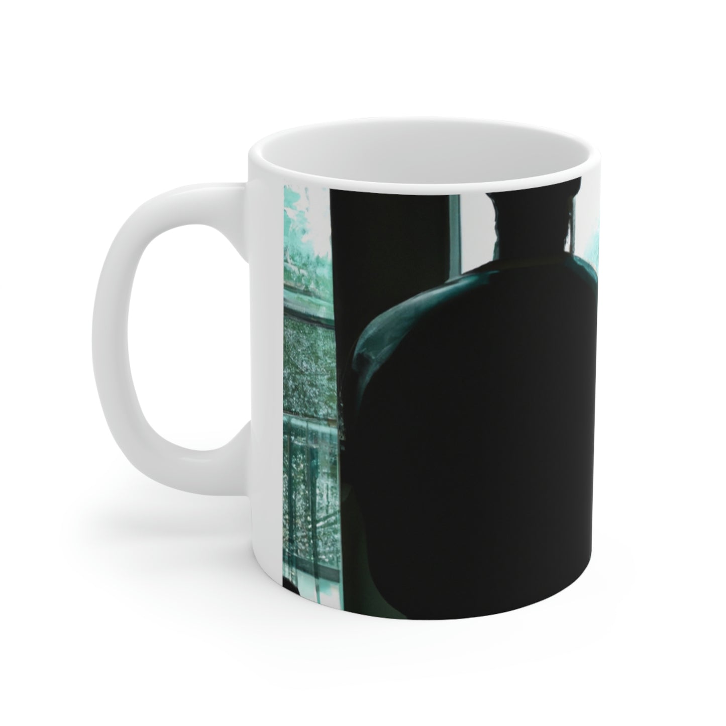 Sad Solitude - The Alien Ceramic Mug 11 oz