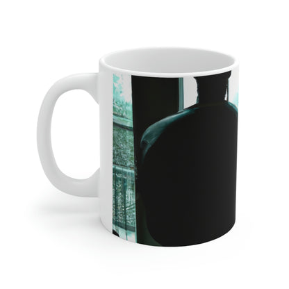 Sad Solitude - The Alien Taza de cerámica 11 oz