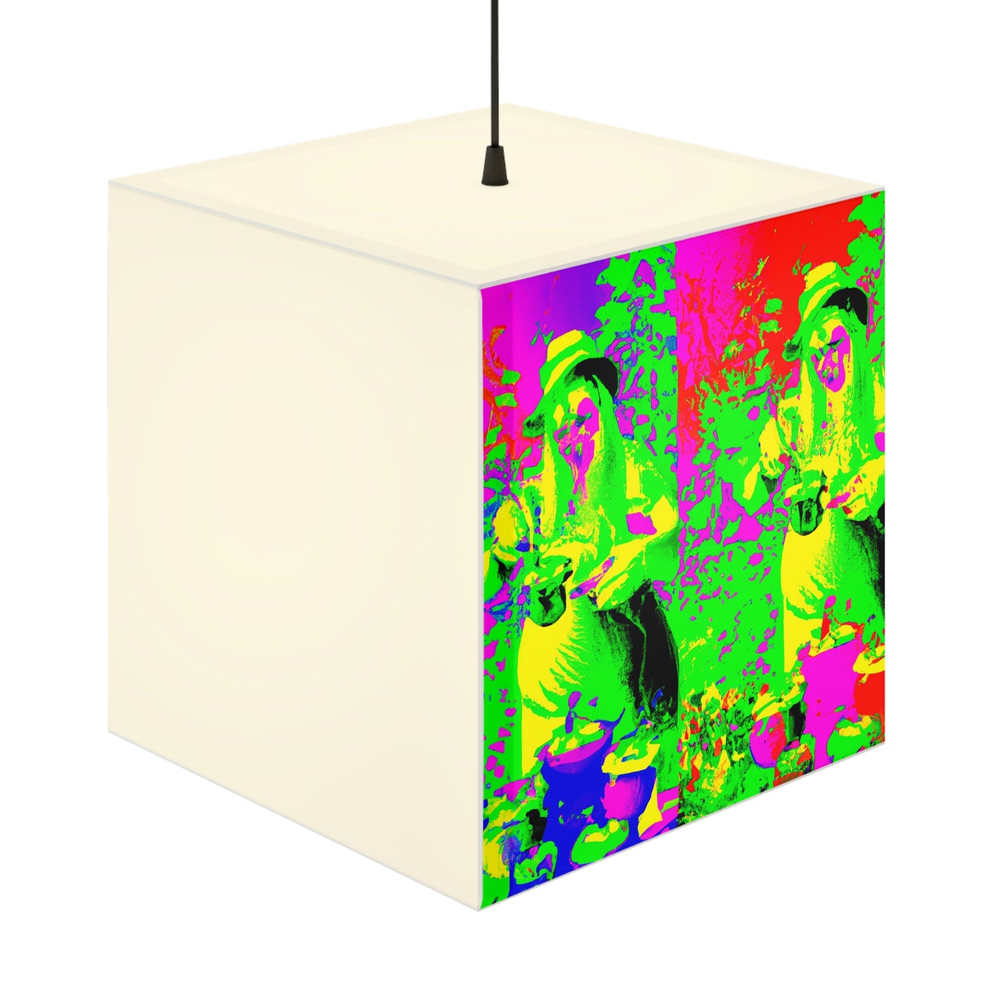 "A Witch's Garden Spellbook" - The Alien Light Cube Lamp