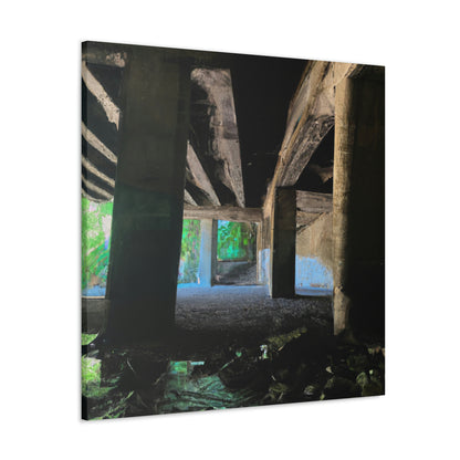 Treasure Under the Bridge - The Alien Canva