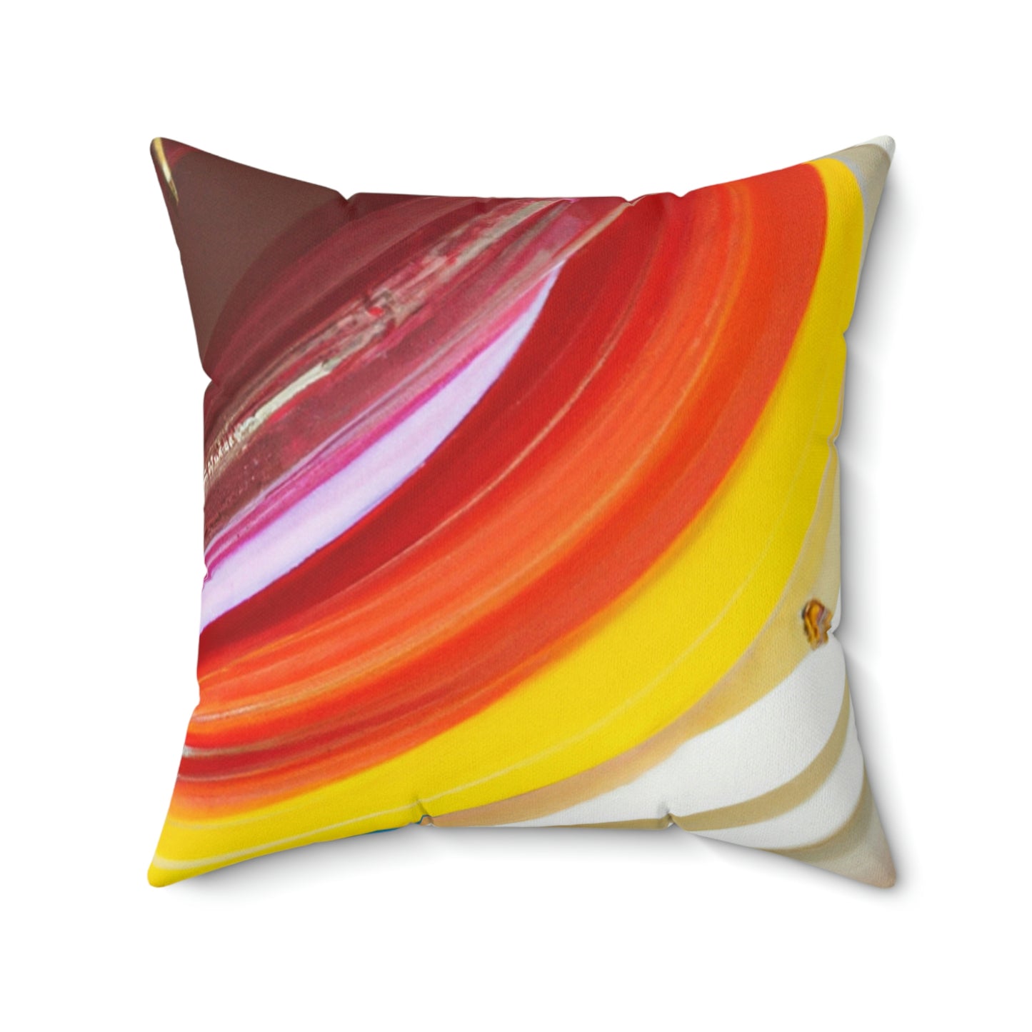 "Autumn Splendor Plates" - The Alien Square Pillow