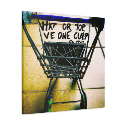 "The Shopping Cart of Hope" - The Alien Canva