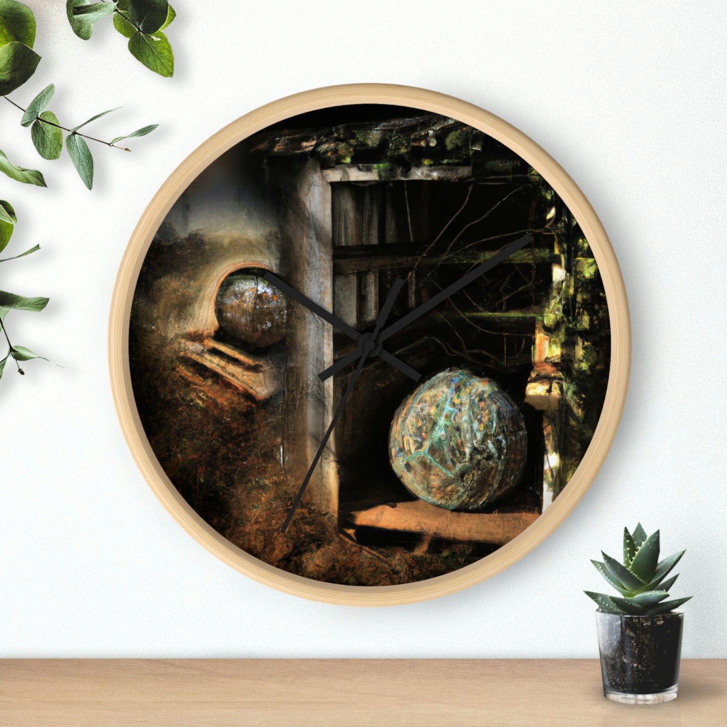 The Doghouse of Mystery. - The Alien Wall Clock