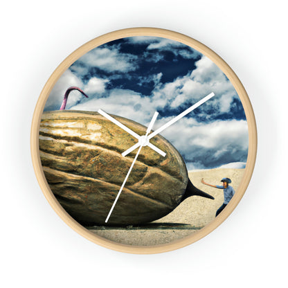 Mystery in the Meadow: The Gigantic Find of a Farmer - The Alien Wall Clock