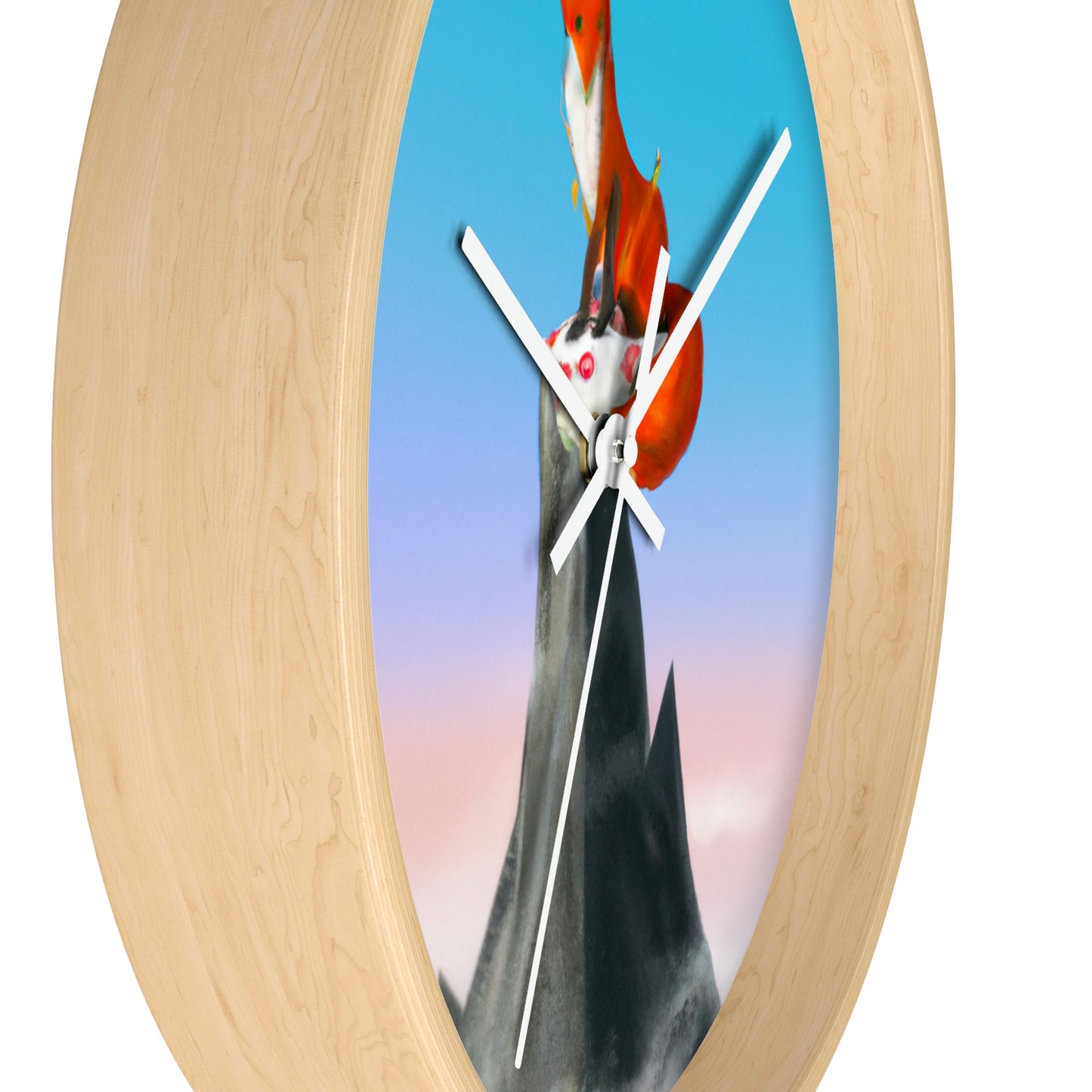 The Fox That Peaketh on the Mountain - The Alien Wall Clock