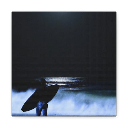 Revelaciones de surf a la luz de la luna - The Alien Canva