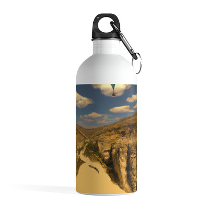 "Feline Flight Over the Grand Gulch" - The Alien Stainless Steel Water Bottle