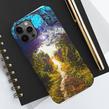 "A Beam of Light on a Forgotten Path" - The Alien Tough Phone Cases