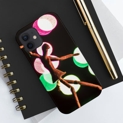 "Dancing in a Starry Shower". - The Alien Tough Phone Cases