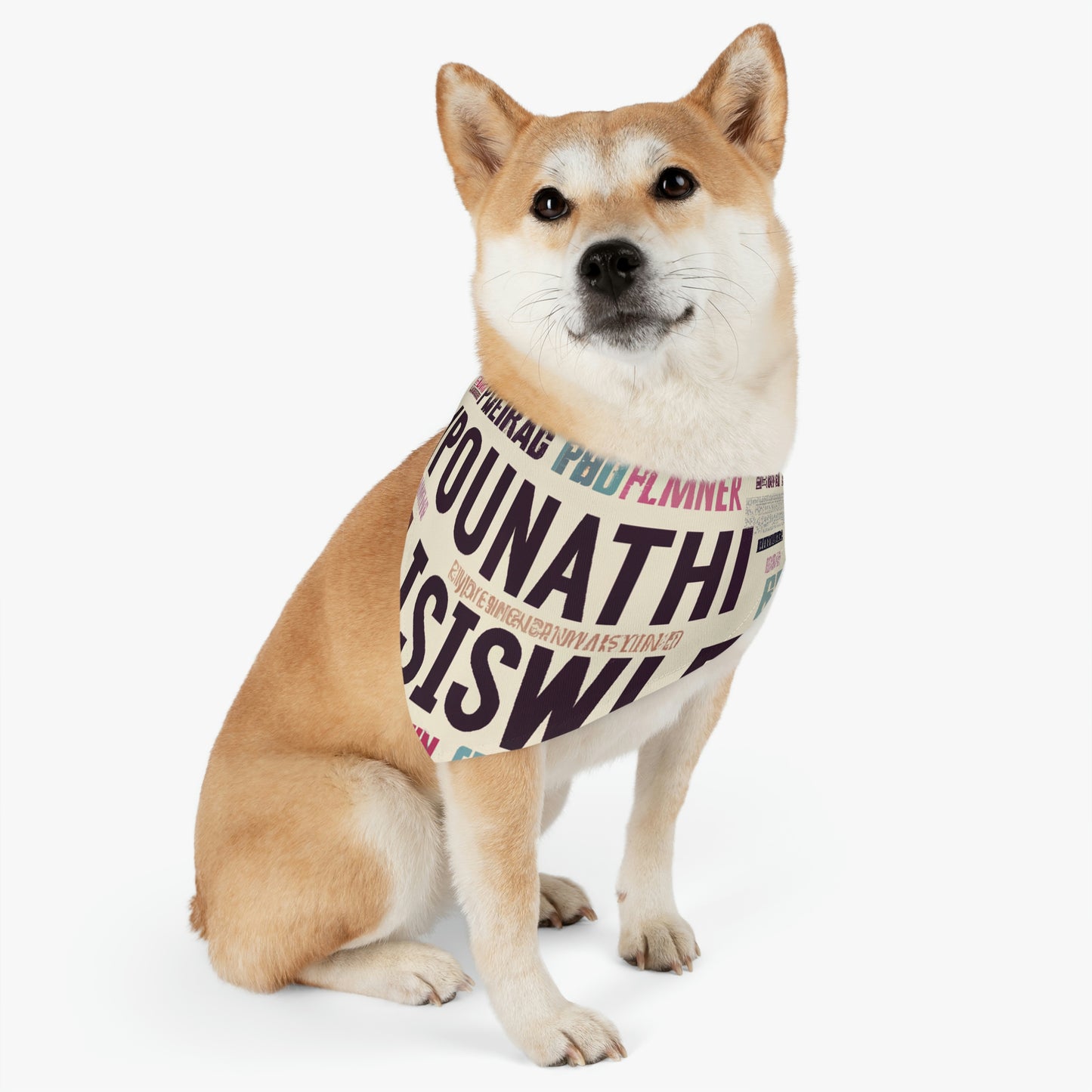 "A Trip Down Memory Lane: 16 of My Favourite Words" - Das Alien Pet Bandana Halsband