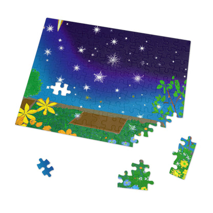 "A Celestial Garden of Color" - The Alien Jigsaw Puzzle