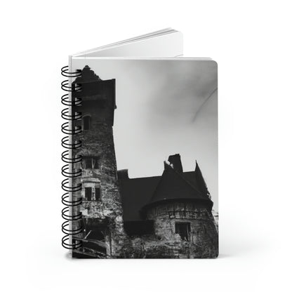 "Castle of Mystifying Secrets: A Haunted Adventure" - The Alien Spiral Bound Journal