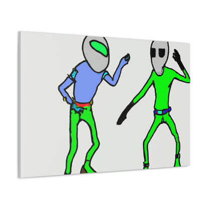 "Inter-Galactic Groovin'!" - The Alien Canva