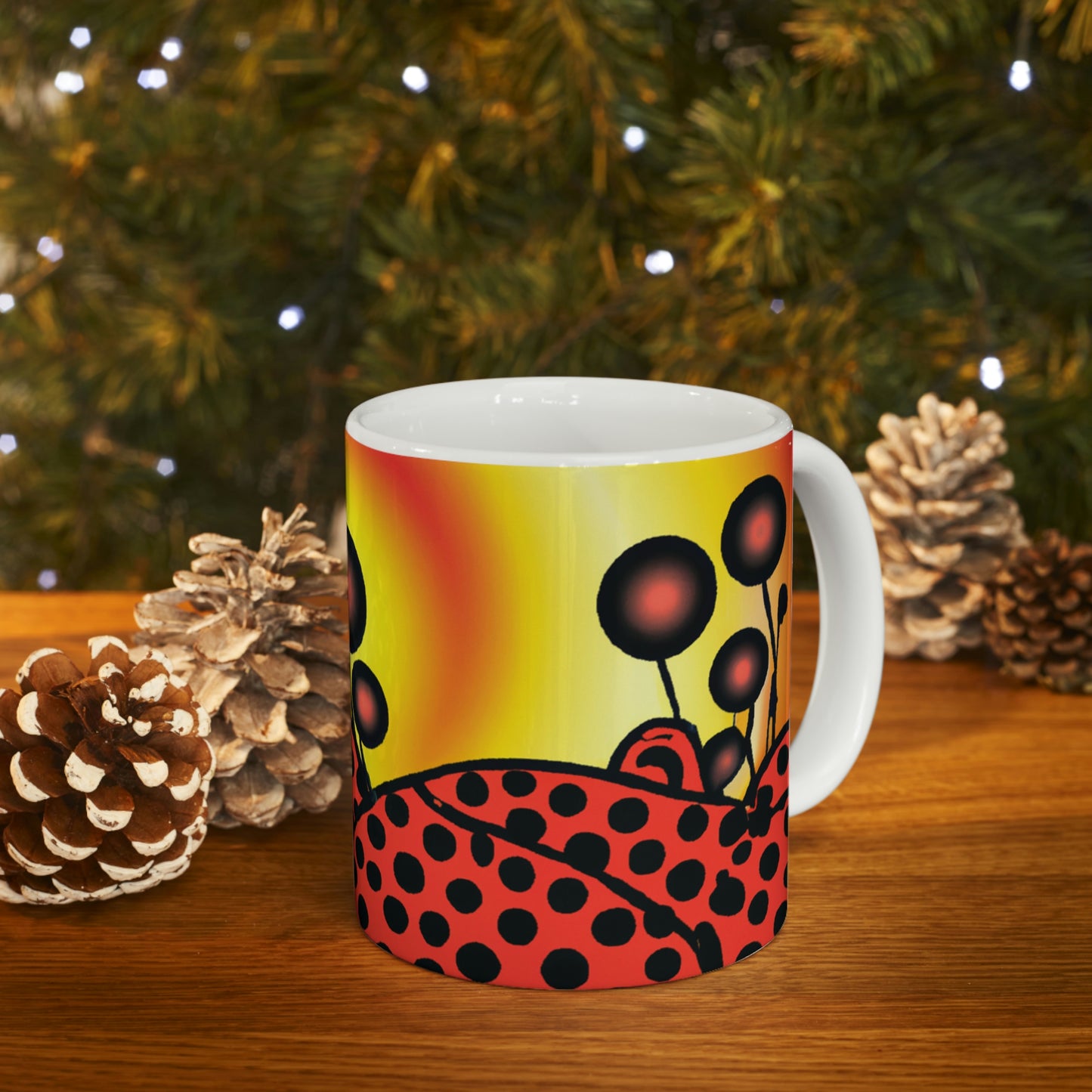 "A New Dawn's Glow" - The Alien Ceramic Mug 11 oz