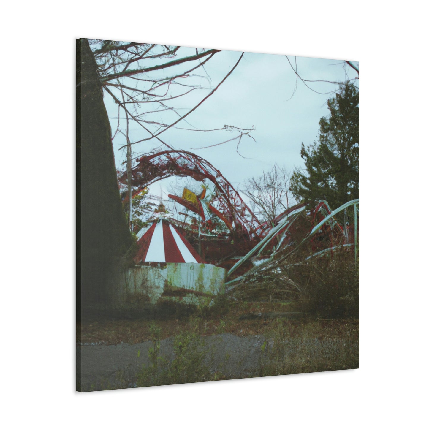 "Lost in Wonderland: An Amusement Park Adventure" - The Alien Canva