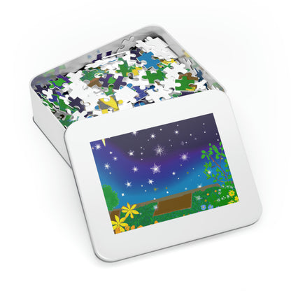 "A Celestial Garden of Color" - The Alien Jigsaw Puzzle