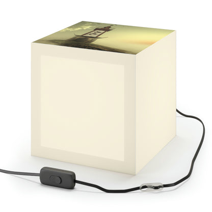 "Ghostly Beacon in the Fog" - Die Alien Light Cube Lampe