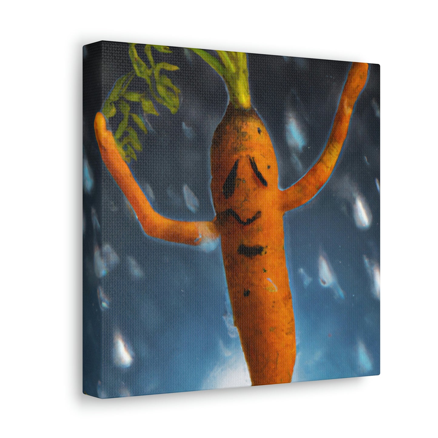 "Jubilant Jig in the Rain" - The Alien Canva