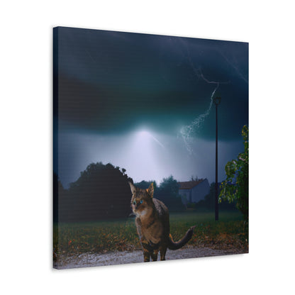 "Lost in the Storm: The Search for a Missing Cat" - The Alien Canva