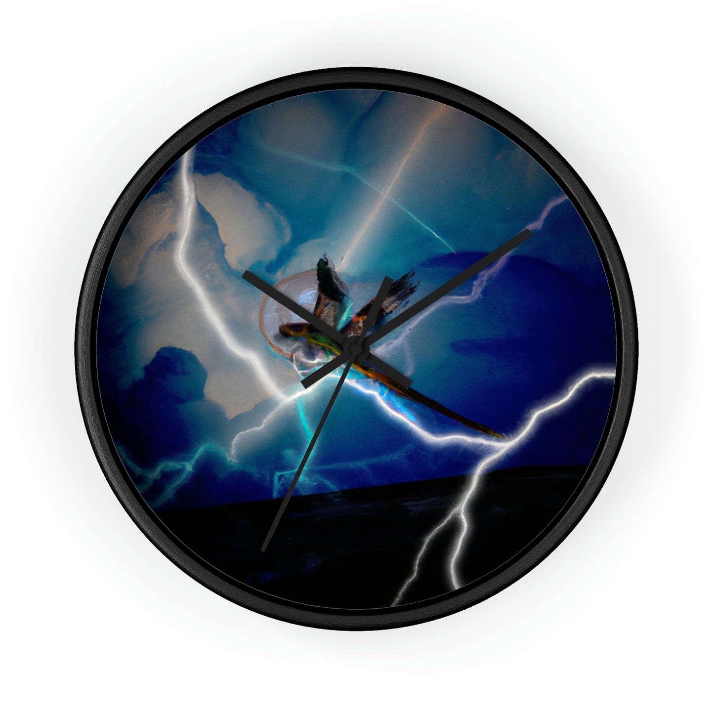 "Draco in the Tempest" - The Alien Wall Clock