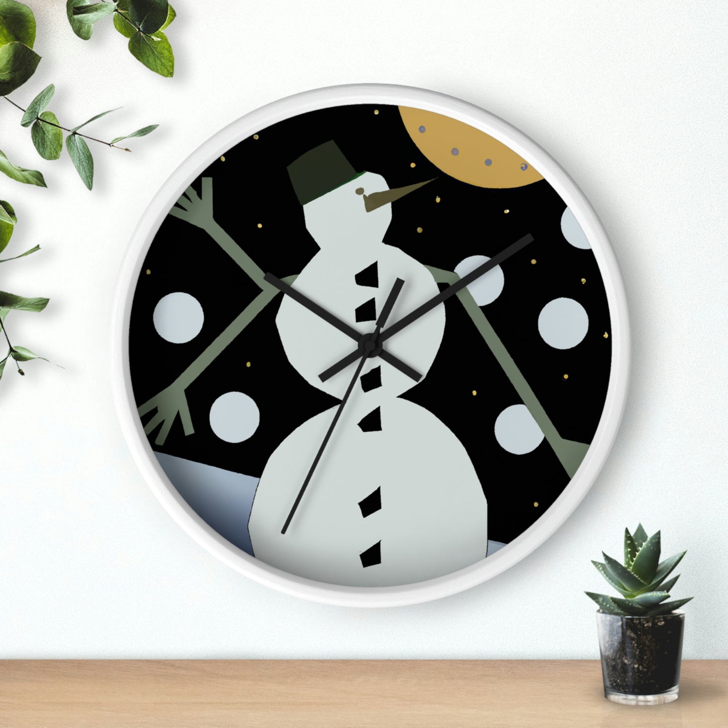 "El deseo de una noche de invierno" - El reloj de pared alienígena