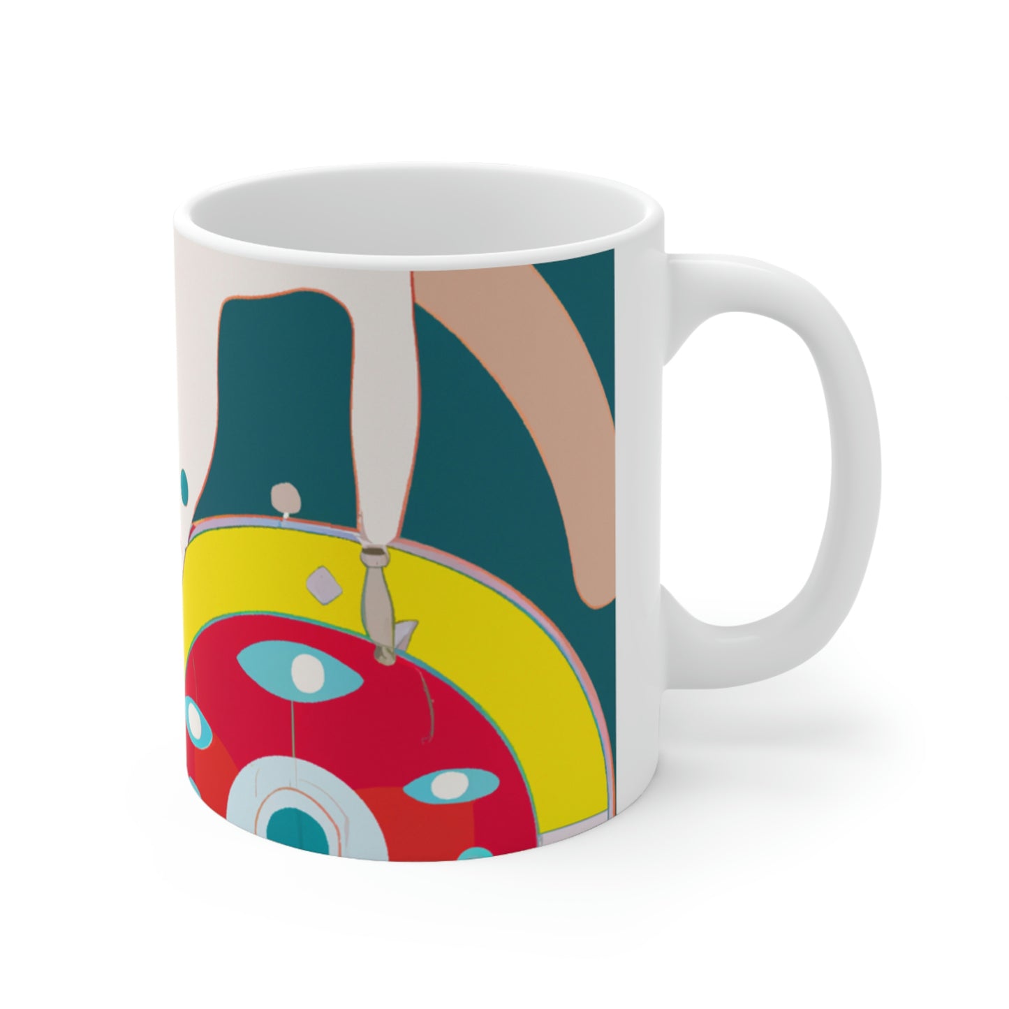 "Mastering the Rogue AI: A Robotics Engineer's Story" - The Alien Taza de cerámica 11 oz