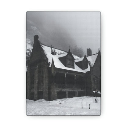 "The Specter of the Snowy Library" - The Alien Canva