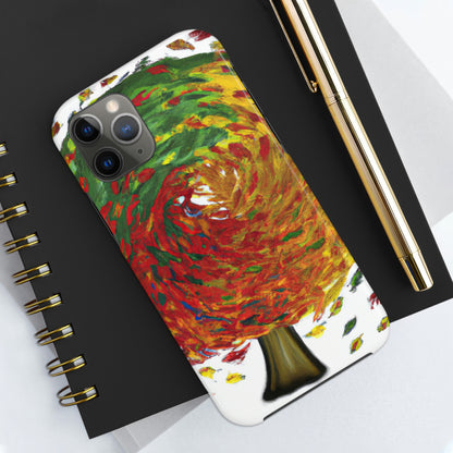 "Autumnal Whirl" - The Alien Tough Phone Cases