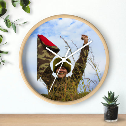 "The Sweet Taste of Freedom" - The Alien Wall Clock